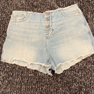 Holister high waisted shorts